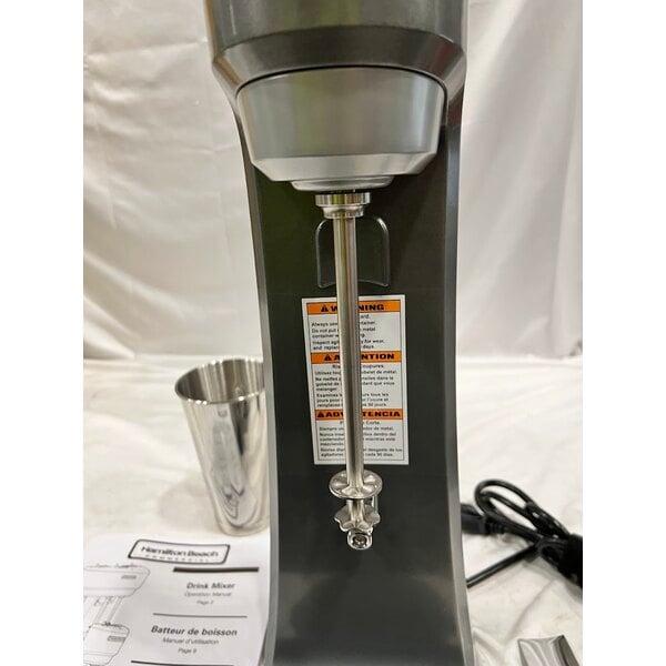 Scratch and Dent Hamilton Beach HMD200R Single Spindle Drink Mixer - 120V