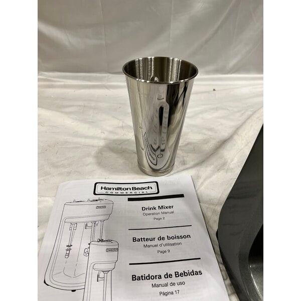 Scratch and Dent Hamilton Beach HMD200R Single Spindle Drink Mixer - 120V
