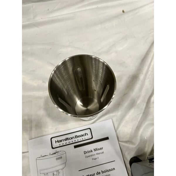 Scratch and Dent Hamilton Beach HMD200R Single Spindle Drink Mixer - 120V