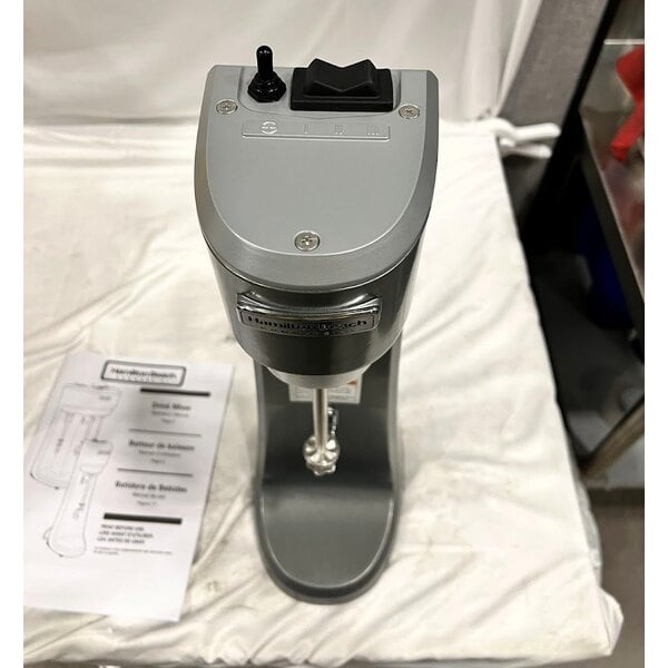 Scratch and Dent Hamilton Beach HMD200R Single Spindle Drink Mixer - 120V
