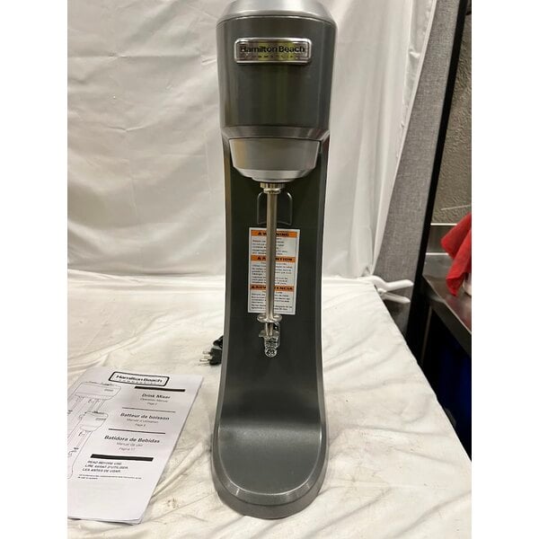 Scratch and Dent Hamilton Beach HMD200R Single Spindle Drink Mixer - 120V