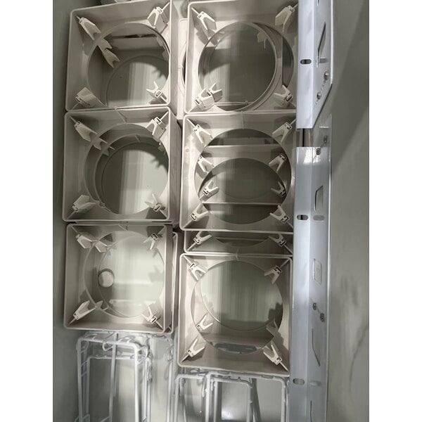 Scratch and Dent Avantco CPW-88-HC 88 3/4" 16 Tub White Deluxe Ice Cream Dipping Cabinet