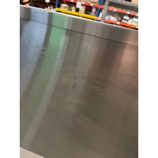 Scratch and Dent Avantco STE-3S Three Pan Open Well Electric Steam Table with Undershelf - 120V, 1500W