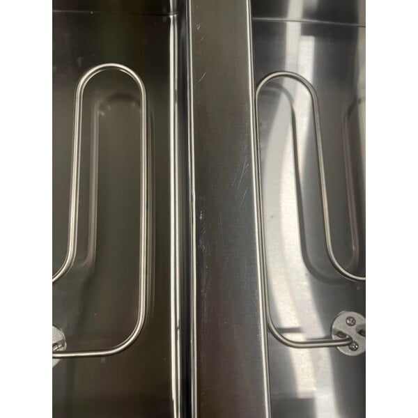 Scratch and Dent Avantco STE-3S Three Pan Open Well Electric Steam Table with Undershelf - 120V, 1500W