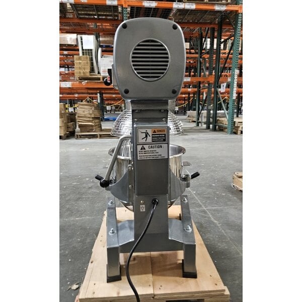Scratch and Dent Avantco MX20H 20 Qt. Planetary Stand Mixer with Guard & Standard Accessories - 120V, 1 1/2 hp