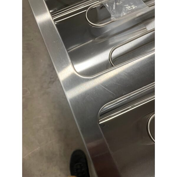 Scratch and Dent Avantco STE-5S Five Pan Open Well Electric Steam Table with Undershelf - 208/240V, 3750W