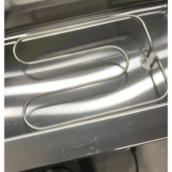 Scratch and Dent Avantco STE-5S Five Pan Open Well Electric Steam Table with Undershelf - 208/240V, 3750W