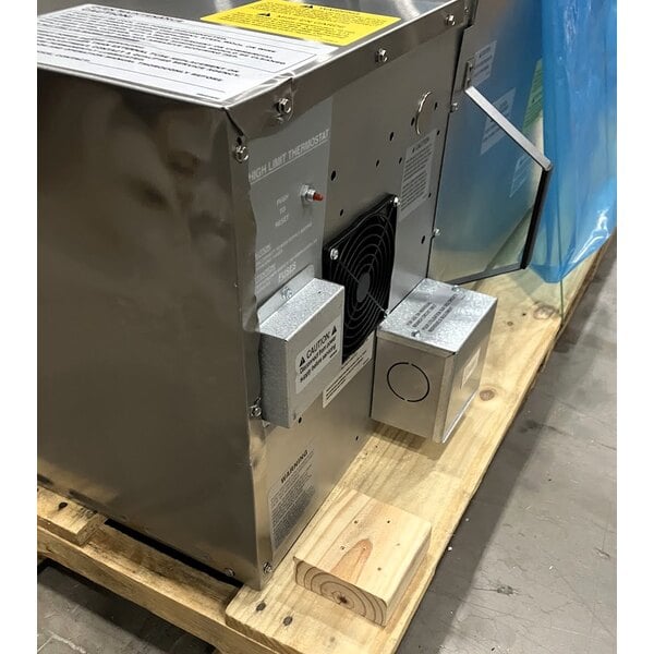 Scratch and Dent Lincoln 1132-000-V Impinger II 1100 Series FastBake Ventless Electric Conveyor Oven, Right to Left Operation - 10kW, 208V, 3 Phase