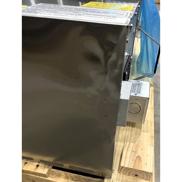 Scratch and Dent Lincoln 1132-000-V Impinger II 1100 Series FastBake Ventless Electric Conveyor Oven, Right to Left Operation - 10kW, 208V, 3 Phase