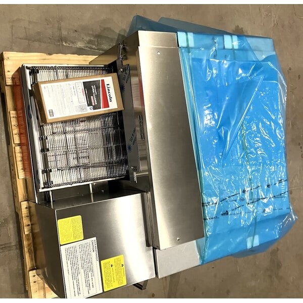 Scratch and Dent Lincoln 1132-000-V Impinger II 1100 Series FastBake Ventless Electric Conveyor Oven, Right to Left Operation - 10kW, 208V, 3 Phase