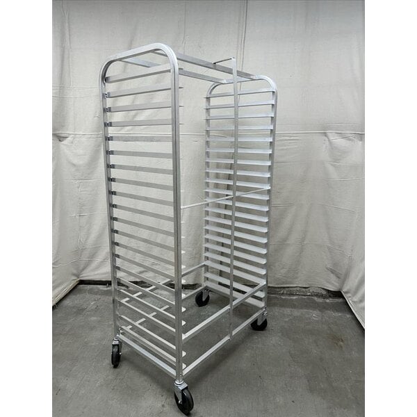 Scratch and Dent Channel 550A 20 Screen Bottom Load Donut Screen Rack - Assembled