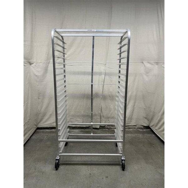 Scratch and Dent Channel 550A 20 Screen Bottom Load Donut Screen Rack - Assembled