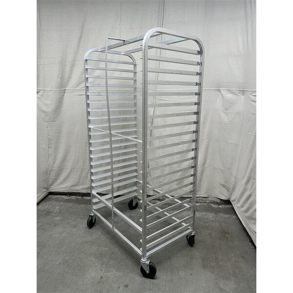 Scratch and Dent Channel 550A 20 Screen Bottom Load Donut Screen Rack - Assembled