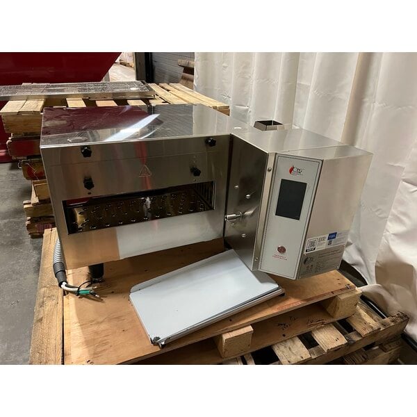 Scratch and Dent Cooking Performance Group Countertop Ventless Impinger Electric Conveyor Oven with 50" Belt - 208V, 1 Phase, 6700W