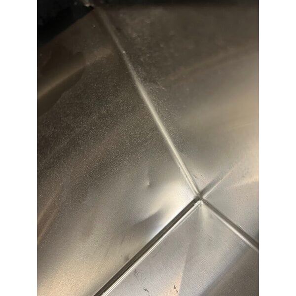 Scratch and Dent Regency 18" x 24" Stainless Steel Drop-In Ice Bin with Sliding Lid - 50 lb.