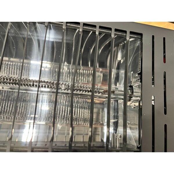 Scratch and Dent Boltic Black Electric Infrared Heater - 208-240V, 4,500W