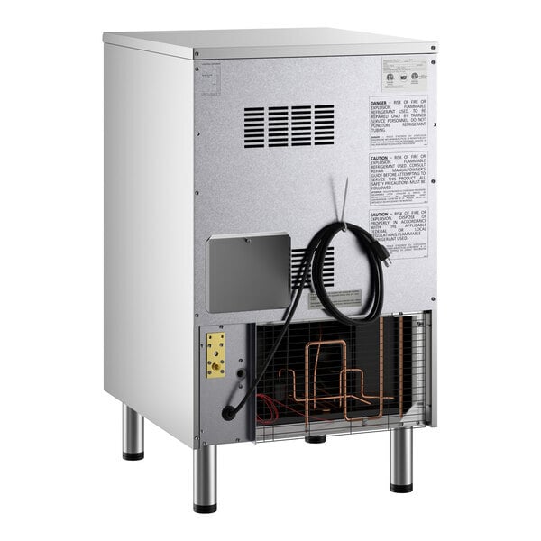 Scratch and Dent Avantco Ice Diamond EUC-F-160-A Air-Cooled Undercounter Full Cube Ice Machine with 44 lb. Bin - 159 lb., 115V