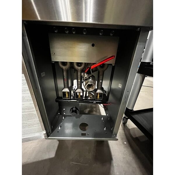 Scratch and Dent Dean by Frymaster SR42G Liquid Propane Super Runner Floor Fryer 35-43 lb.