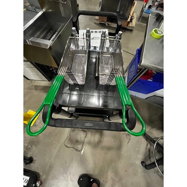 Scratch and Dent Dean by Frymaster SR42G Liquid Propane Super Runner Floor Fryer 35-43 lb.