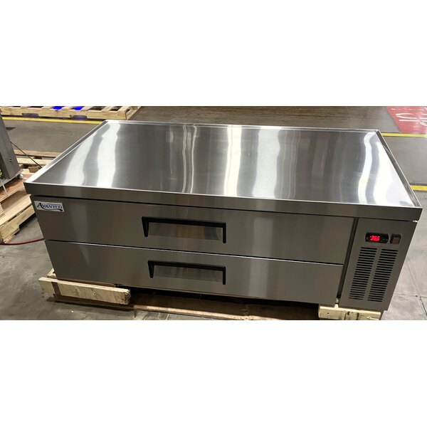 Scratch and Dent Avantco CBE-60-HC 60" 2 Drawer Refrigerated Chef Base