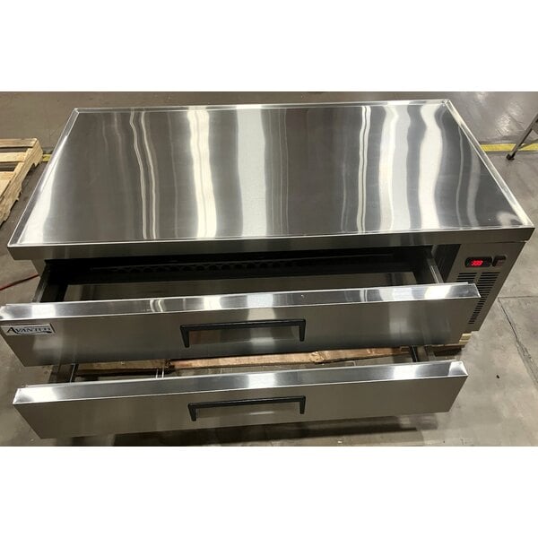 Scratch and Dent Avantco CBE-60-HC 60" 2 Drawer Refrigerated Chef Base