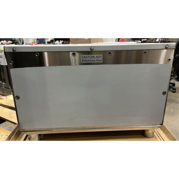 Scratch and Dent ServIt GST-3WE-LP Three Pan Open Well Liquid Propane Steam Table with Undershelf - 10,500 BTU