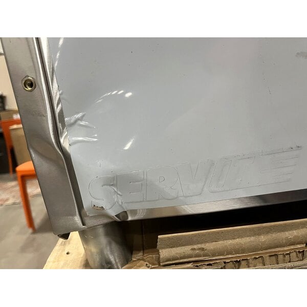 Scratch and Dent ServIt GST-3WE-LP Three Pan Open Well Liquid Propane Steam Table with Undershelf - 10,500 BTU