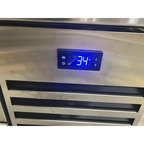 Scratch and Dent True TRCB-48-HC 48 3/8" Refrigerated Chef Base with 2 Drawers