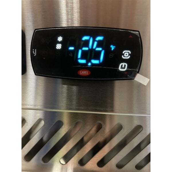 Scratch and Dent Avantco Z2-F4-K 54" Solid Half Door Stainless Steel Reach-In Freezer