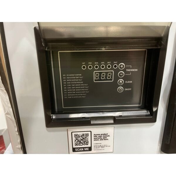 Scratch and Dent Avantco Ice MC-H-430-A 30" Air Cooled Modular Half Cube Ice Machine - 400 lb.