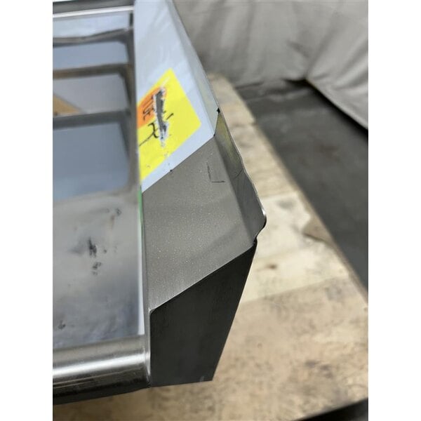 Scratch and Dent Steelton 54" Three Compartment Commercial Sink with Two 12" Drainboards