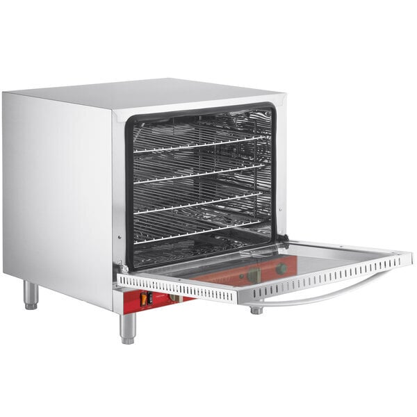 Scratch and Dent Avantco CO-32M Half Size Countertop Convection Oven with Moisture Injection, 2.3 cu. ft. - 208/240V, 2100/2800W