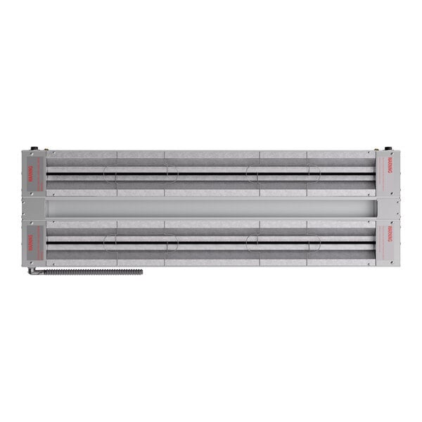 Scratch and Dent ServIt 48" Double Strip Warmer with Dual Adjustable Infinite Controls - 120V, 1,900W