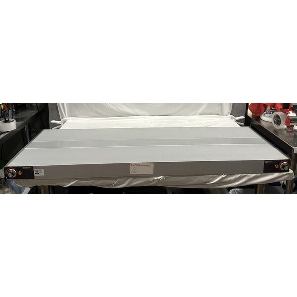 Scratch and Dent ServIt 48" Double Strip Warmer with Dual Adjustable Infinite Controls - 120V, 1,900W
