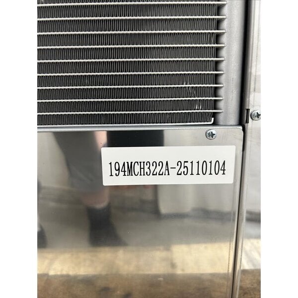 Scratch and Dent Avantco Ice MC-H-322-A 22" Air Cooled Modular Half Cube Ice Machine - 350 lb.