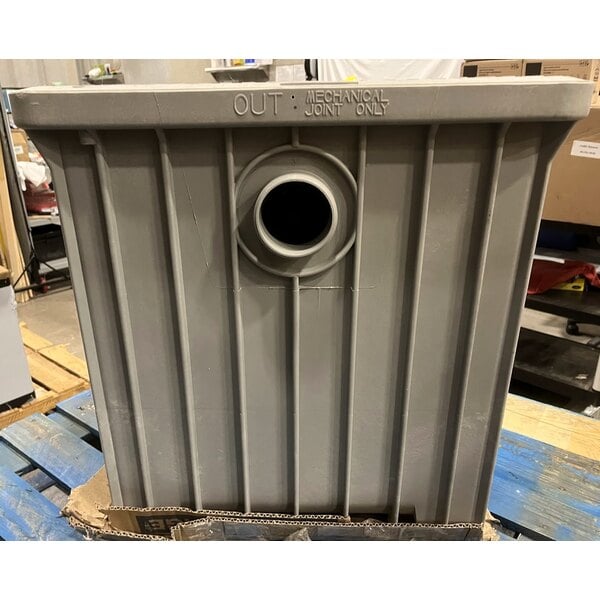 Scratch and Dent Endura 3950A03 100 lb. 50 GPM Grease Trap with 3" Hub