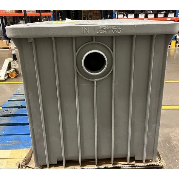 Scratch and Dent Endura 3950A03 100 lb. 50 GPM Grease Trap with 3" Hub