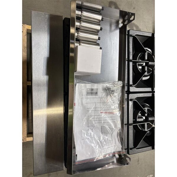 Scratch and Dent Cooking Performance Group S36-N Natural Gas 6 Burner 36" Range with Standard Oven - 210,000 BTU