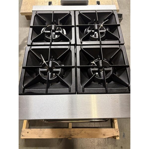 Scratch and Dent Cooking Performance Group S36-N Natural Gas 6 Burner 36" Range with Standard Oven - 210,000 BTU