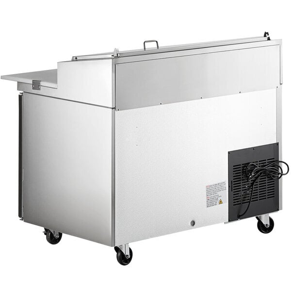 Scratch and Dent Avantco APPT-49-HC 50" 1 Door Refrigerated Pizza Prep Table
