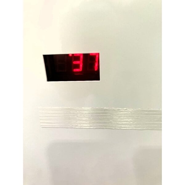 Scratch and Dent Avantco VOA-60-W 59 1/8" White Extra Deep Vertical Open Air Merchandiser with LED Lighting - 115V