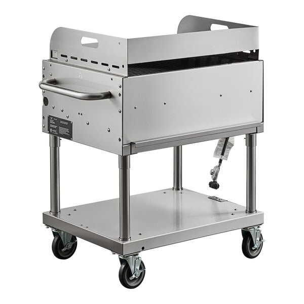 Scratch and Dent Backyard Pro LPG30 30" Stainless Steel Liquid Propane Outdoor Grill with Griddle