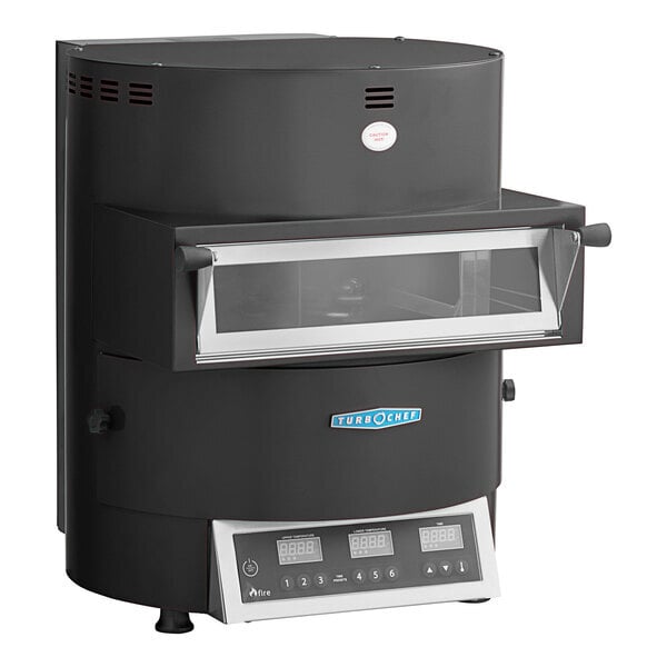 Scratch and Dent TurboChef Fire Black Electric Countertop Ventless Pizza Oven - 208/240V, 1 Phase