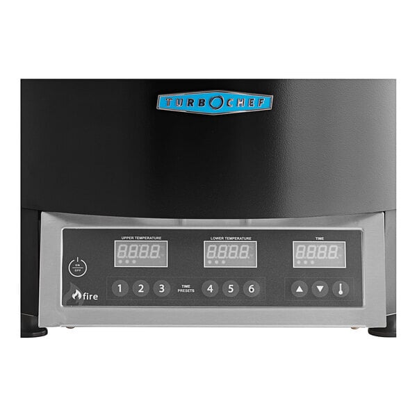 Scratch and Dent TurboChef Fire Black Electric Countertop Ventless Pizza Oven - 208/240V, 1 Phase