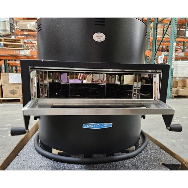Scratch and Dent TurboChef Fire Black Electric Countertop Ventless Pizza Oven - 208/240V, 1 Phase