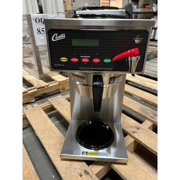 Scratch and Dent Curtis ALP3GT63A000 12 Cup Coffee Brewer with 1 Lower and 2 Upper Warmers - 120/220V