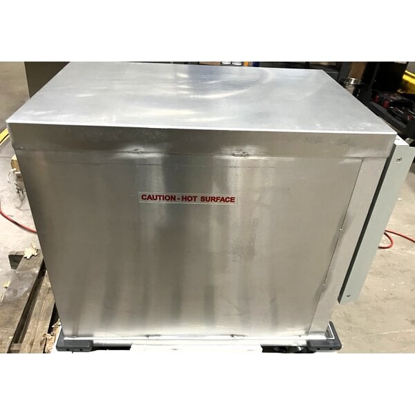 Scratch and Dent Avantco HPI-1812 Undercounter Half Size Insulated Heated Holding / Proofing Cabinet with Clear Door - 120V