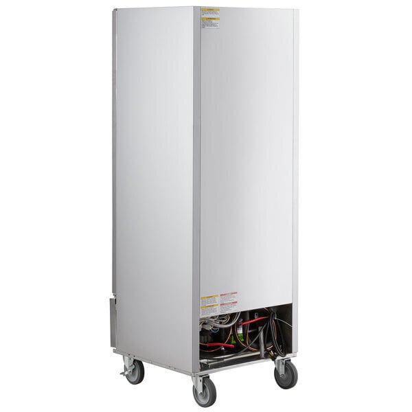 Scratch and Dent Beverage-Air RB12HC-1S 24" Vista Series One Section Solid Door Reach-In Refrigerator - 12 cu. ft.