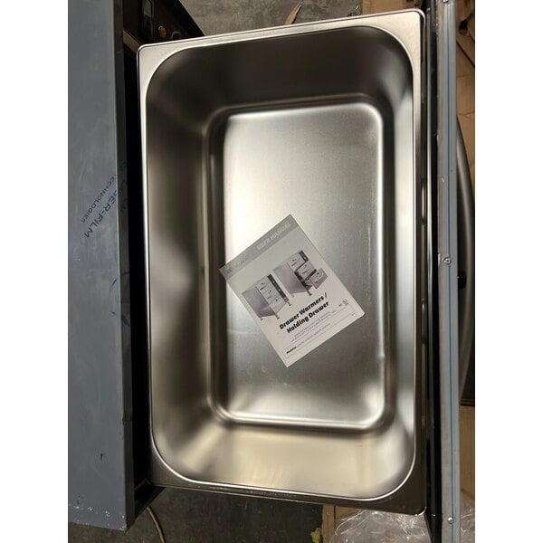 Scratch and Dent ServIt Mobile Triple Freestanding Drawer Warmer - 1350W, 120V
