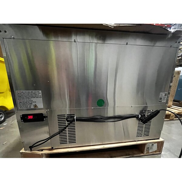 Scratch and Dent Avantco SS-CFT-48-HC 48" Stainless Steel Refrigerated Salad Bar / Cold Food Table